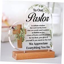 pastor appreciation gifts plaque with