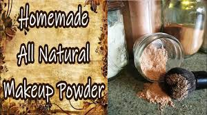 make your own makeup powder all natural