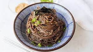 10 minute easy sesame soba noodles