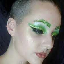 makeup artist creates shrek inspired