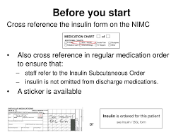 Ppt National Subcutaneous Insulin Form Pilot Powerpoint
