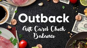 balance outback steakhouse gift