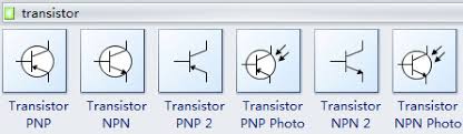 Electrical Transistor Symbols