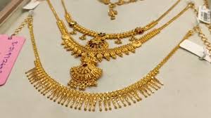 lalitha jewellery light weight necklace