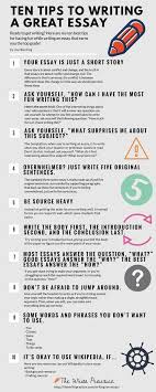 What if my college essay is too long? With That In Mind Here S An Infographic With Ten Tips To Write An Essay Without Hating Every Moment Of T College Application Essay Essay Writing College Essay