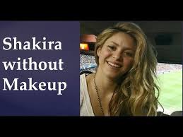 pictures of shakira without makeup