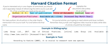 free harvard citation generator for