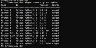 install latest python on windows 11