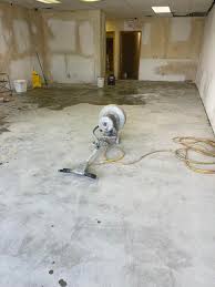 commercial concrete staining before