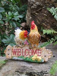 1pc Outdoor Creative Rooster Hen