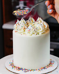 mini vanilla cake recipe simple 4 inch