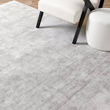 monica floor rug extra large silver