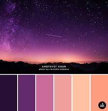 Find a great color palette from color hunt's curated collections. Peach And Purple Color Combination Color Palette Color Schemes Color Inspiration