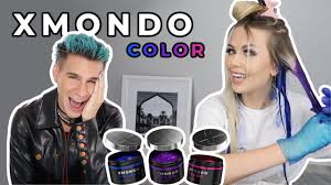 Brad mondo xmondo $27 purple shampoo review! Trying Brad Mondo S Super Pink And Super Blue Xmondo Color Uk Review Youtube