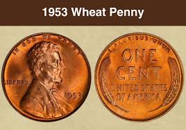 1953 wheat penny coin value