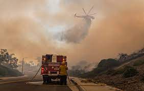 Ongoing Southern California Fire Rips ...