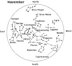 Cosmos Star Maps Of The Constellations As Seen In The