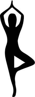 Yoga pose logo | Public domain vectors