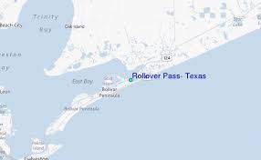Rollover Pass Texas Tide Station Location Guide