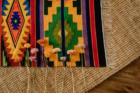wool carpet aztec 170 cm x 115 cm