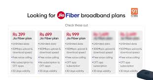 Jio Fiber Plans List Of Jio Broadband