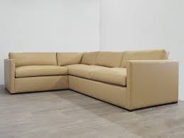 Oscar Leather L Sectional Sofa