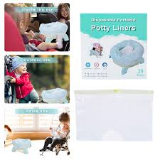 Training Toilet Seat Potty Cleaning Bag
