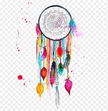 colorful dream catcher painting png