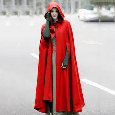 Long Cape Costume Cosplay Outerwear