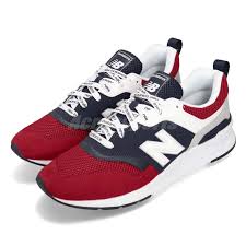 Details About New Balance Cm997hea D Red Navy White Men Running Casual Shoes Sneaker Cm997head