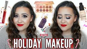 holiday glam makeup tutorial 2017