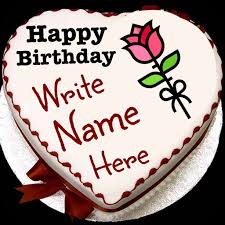 name on cake by rashid zia