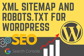 create xml sitemap and robots txt file