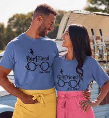 personalized t shirt for couple lover