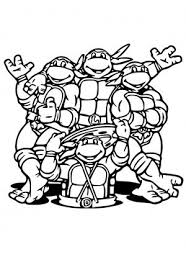free printable ninja turtles coloring