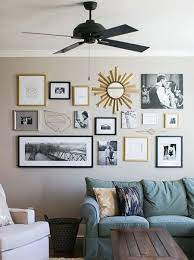 Decorate The Wall Above A Long Sofa Or
