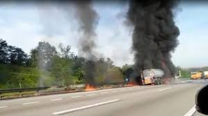 Sign up for free today! Oil Tanker Lorry Driver Burnt To Death In Three Lorry Crash On Plus Expressway Updated
