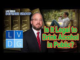 drink alcohol in public in las vegas