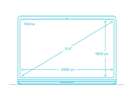 Laptop screen size is measured in inches diagonally from corner to corner not including the bezel. Apple Macbook Pro 15 4th Gen Dimensions Drawings Dimensions Com
