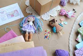 Surprise Mystery Felt Craft Kits - Delilah Iris Felt Crafts