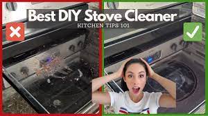 homemade stove cleaner