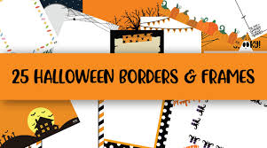 free halloween borders frames