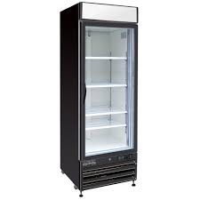 When it will be time to buy a new commercial freezer for your business commercial chest freezers are needed additions to kitchens that require further storage or outlets keep things properly frozen in your restaurant with our solid door standard duty industrial. 23 Cu Ft Black Swing Door Merchandiser Freezer Supreme Refrigeration