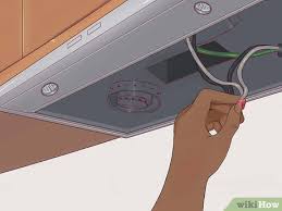 how to fit a cooker hood with pictures