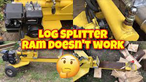 log splitter ram not working let s fix
