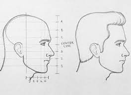 Draw a line at the middle starting from the top and ending where the chin would be. How To Draw A Face From The Side 10 Steps Rapidfireart