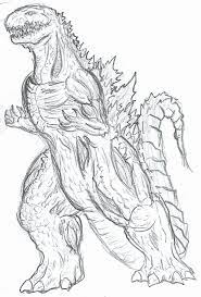 Get your kaiju coloring on right here! King Ghidorah Coloring Pages Awesome Colorfun Monster Kaiju Coloring Book Meriwer Coloring Coloring Home