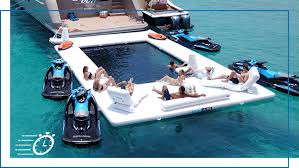 Superyacht Inflatable Netted Pools Funair