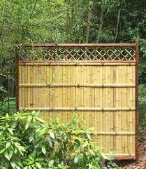 Prebuilt Bamboo Fence Panel