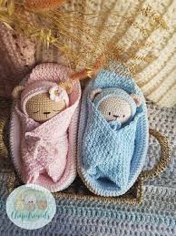 crochet pattern amigurumi baby bears